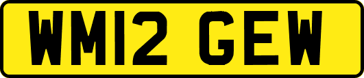 WM12GEW