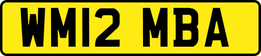 WM12MBA