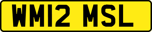 WM12MSL
