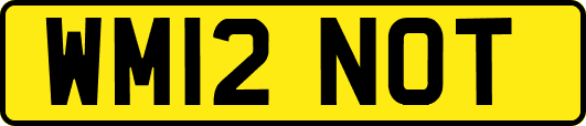 WM12NOT