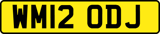 WM12ODJ