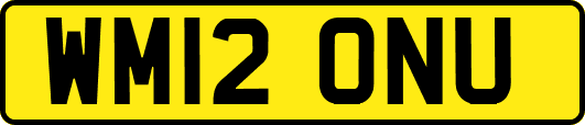 WM12ONU