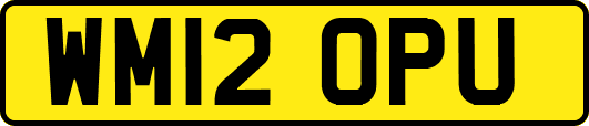 WM12OPU