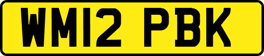 WM12PBK