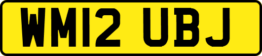 WM12UBJ