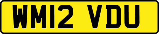 WM12VDU