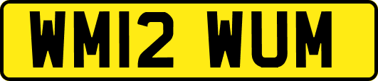 WM12WUM