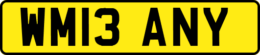 WM13ANY
