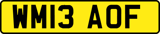 WM13AOF