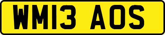 WM13AOS