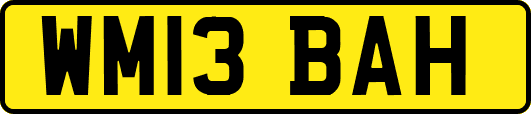 WM13BAH