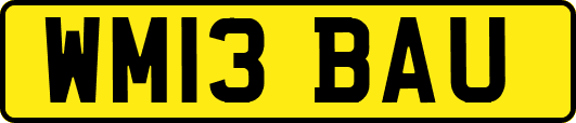 WM13BAU
