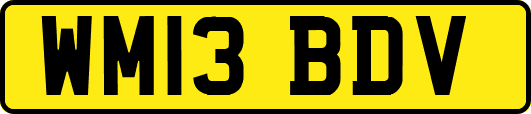 WM13BDV