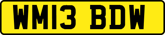 WM13BDW
