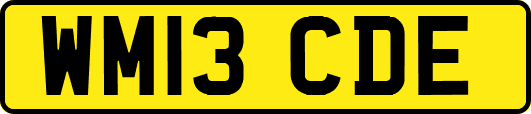 WM13CDE