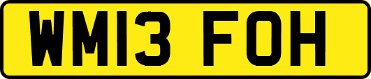 WM13FOH