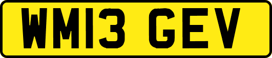 WM13GEV