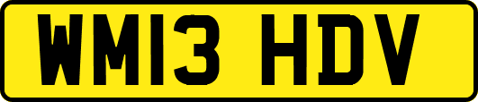 WM13HDV