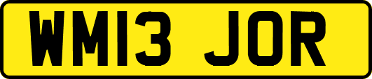 WM13JOR
