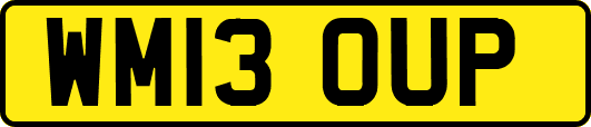 WM13OUP