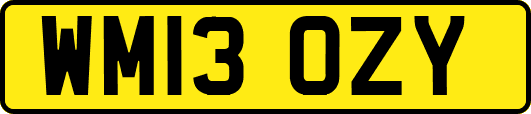 WM13OZY