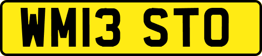 WM13STO
