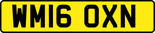 WM16OXN