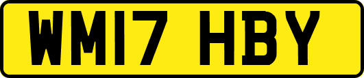 WM17HBY