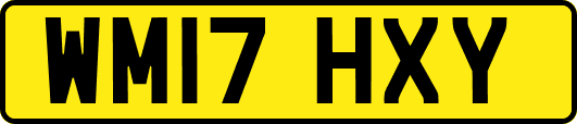 WM17HXY