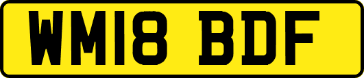 WM18BDF