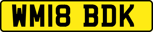 WM18BDK