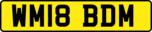 WM18BDM