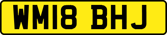 WM18BHJ