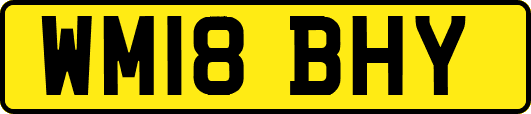 WM18BHY