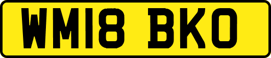 WM18BKO