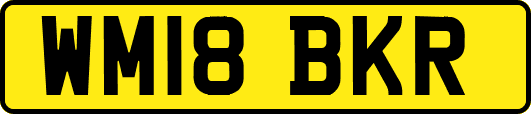 WM18BKR