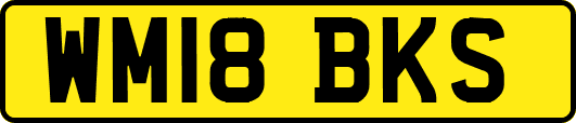 WM18BKS