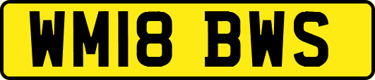 WM18BWS