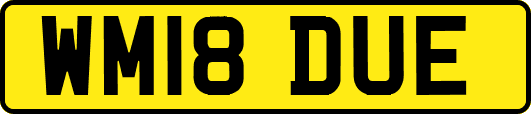 WM18DUE