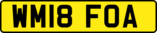 WM18FOA
