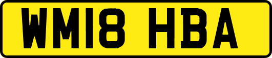 WM18HBA