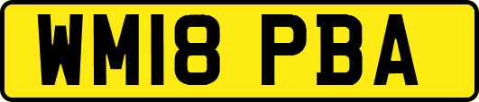 WM18PBA