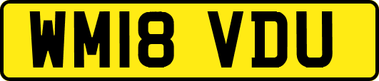 WM18VDU