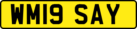 WM19SAY