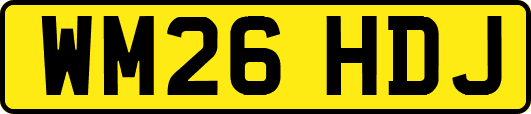 WM26HDJ