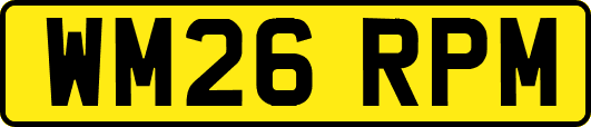 WM26RPM
