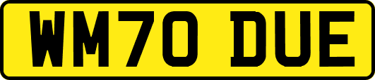 WM70DUE