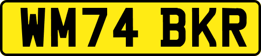 WM74BKR