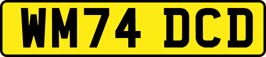 WM74DCD