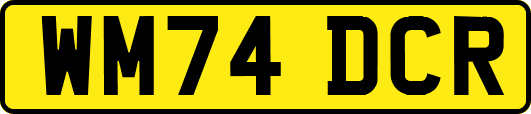 WM74DCR